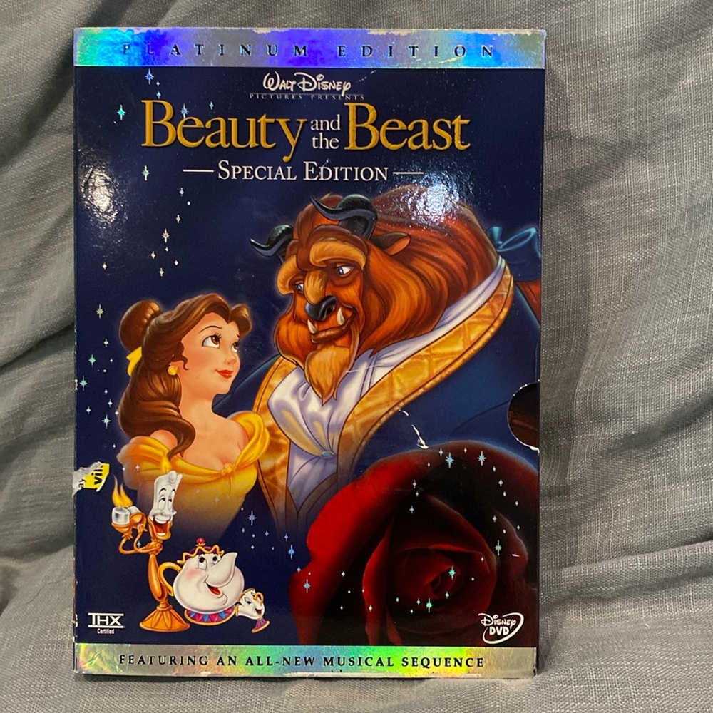 Disney Beauty and the Beast 25th Anniversary DVD